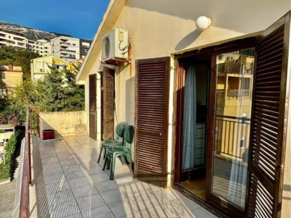 Jednosoban stan 46 m² sa pogledom na more i planine – Bečići, Budva