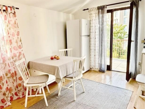 Jednosoban stan 46 m² sa pogledom na more i planine – Bečići, Budva