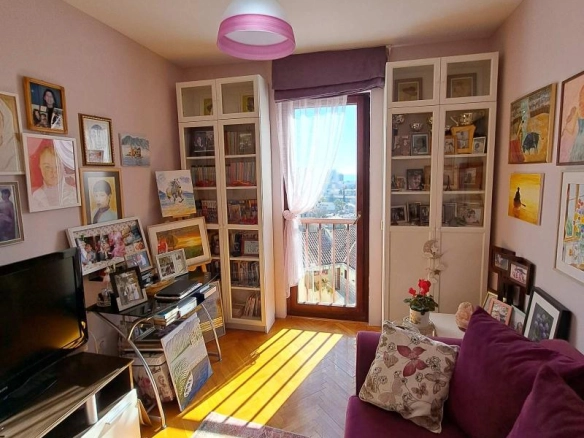 Trosoban stan 98 m² sa pogledom na more i garažom – Dubovica, Budva