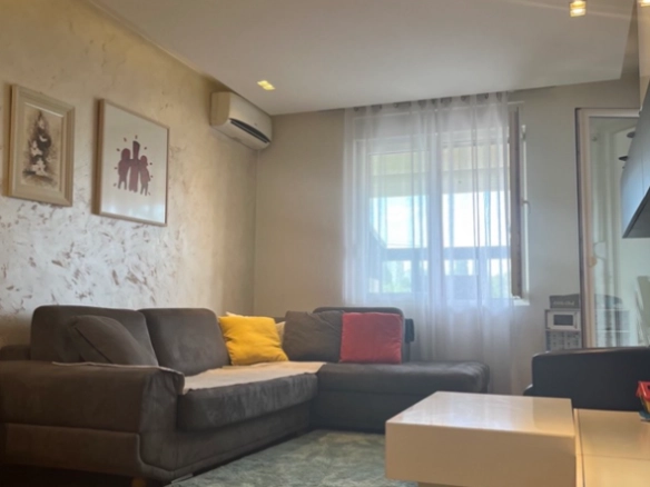 Jednosoban stan 76 m² sa velikom ogradenom terasom – Tuški put, Podgorica