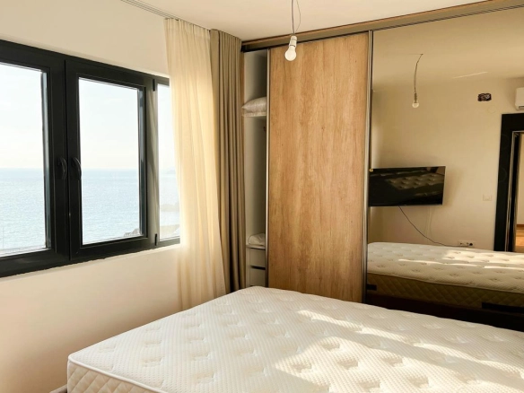 Dvosoban penthaus 141 m² sa pogledom na more i ostrvo – Sveti Stefan, Budva