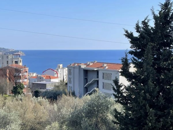 Dvosoban stan 55 m² sa pogledom na more – Bečići, Budva