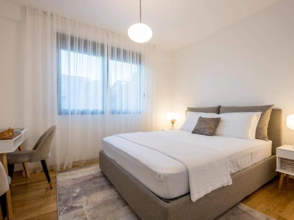 Dvosoban stan 63 m² sa pogledom na more – Tivat