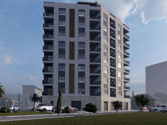 Jednosoban stan 44 m² u novogradnji u završnoj fazi – centar Bara, Bar