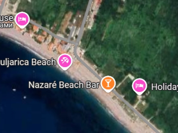 Plac 3511 m² za hotel ili apart-hotel, 150 m od mora – Buljarica, Budva