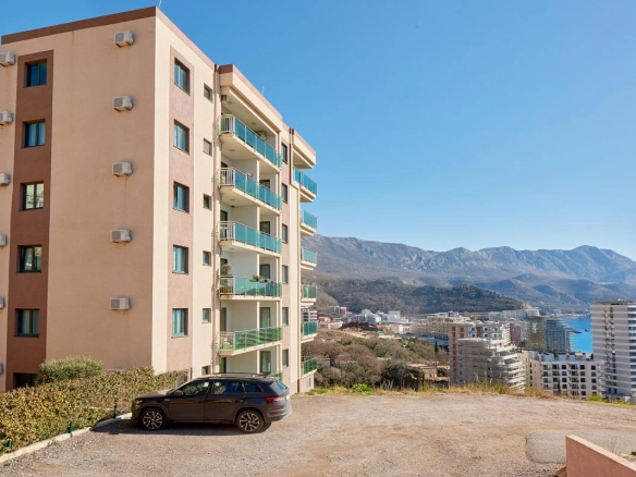 Jednosoban stan 51 m² sa pogledom na more – Bečići, Budva