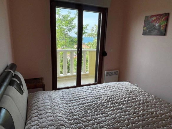 Jednosoban stan 48 m² sa pogledom na more i planine – Petrovac, Budva