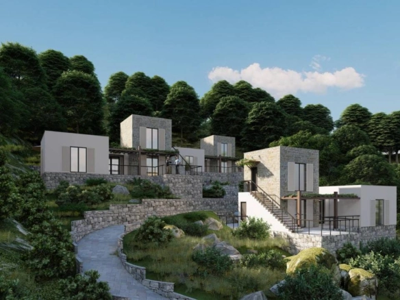 Plac 1557 m² sa pogledom na more i planine – Markovići, Budva