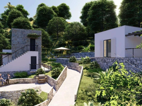 Plac 1557 m² sa pogledom na more i planine – Markovići, Budva
