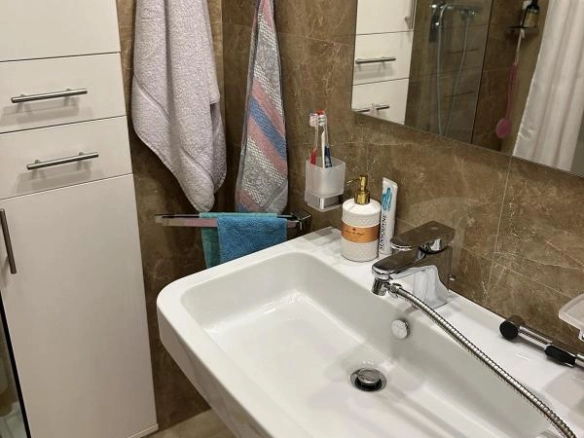 Jednosoban stan 57 m² na 6. spratu zgrade Zetagradnja – Podgorica