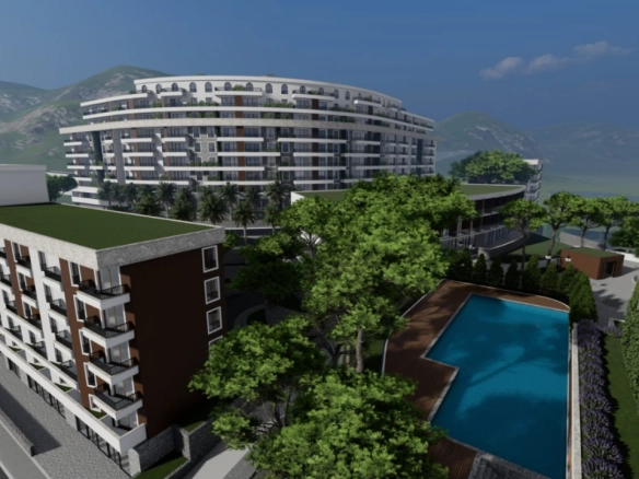 Poslovni prostor 660 m² sa pogledom na more u kompleksu – Bečići, Budva