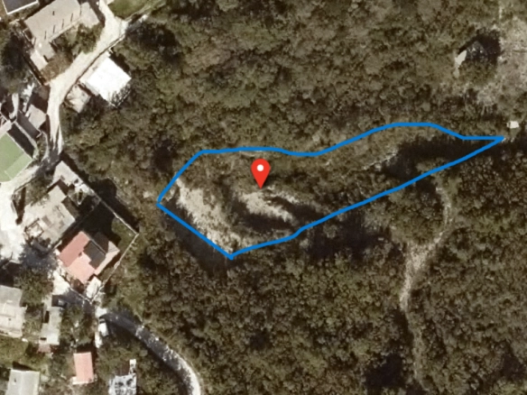 Plac 1690 m² sa pogledom na more – Zagrađe, Bar