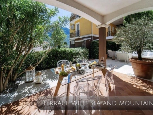 Dvosoban stan 178 m² sa pogledom na more i planine – Orahovac, Kotor