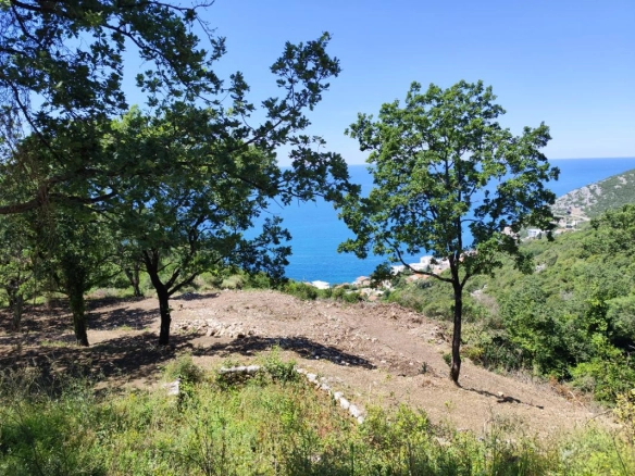 Plac 708 m² sa direktnim pogledom na more – Dobra Voda, Bar