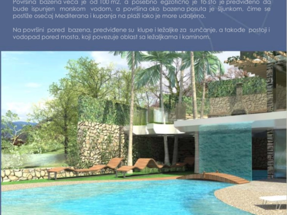 Urbanizovani plac 833 m² sa pogledom na more – Kuljače, Budva