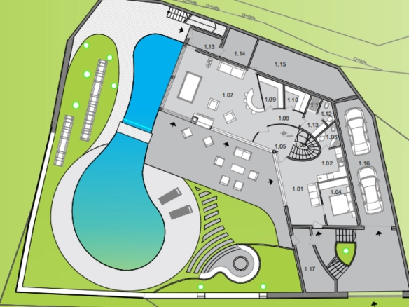Urbanizovani plac 833 m² sa pogledom na more – Kuljače, Budva