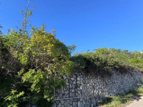 Urbanizovani plac 833 m² sa pogledom na more – Kuljače, Budva