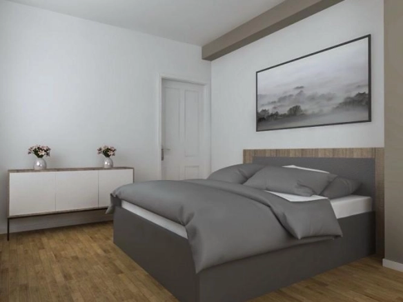 Trosoban stan 117 m² sa pogledom na more – centar, Budva