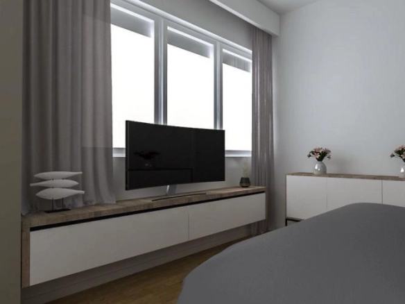 Trosoban stan 117 m² sa pogledom na more – centar, Budva