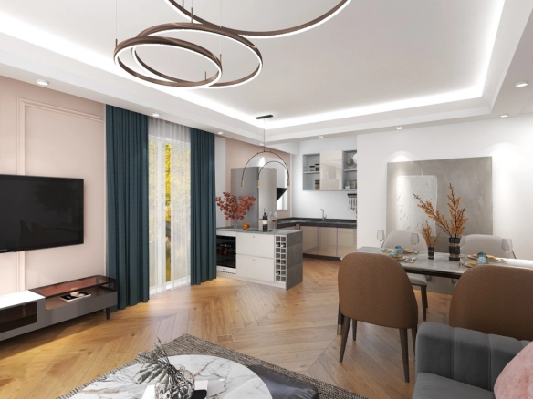 Jednosoban stan 56 m² u izgradnji, sa terasom – Sutomore, Bar