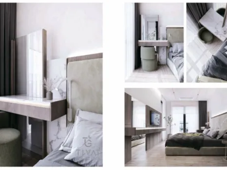 Dvosoban stan 71 m² u kompleksu u izgradnji u centru – Tivat