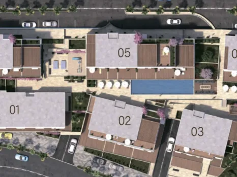 Jednosoban stan 41 m² u kompleksu u izgradnji – centar Tivta, Tivat