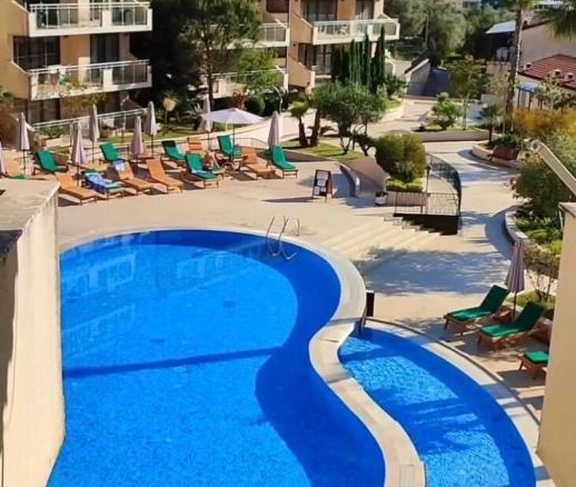 Jednosoban stan 48 m² u kompleksu sa bazenom – Pržno, Budva