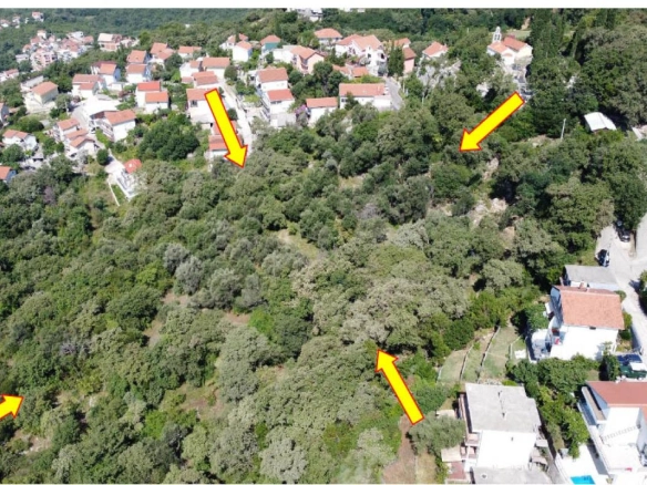 Osam placeva ukupno 13700 m² sa pogledom na more i planine – Herceg Novi