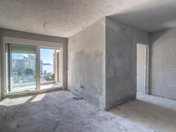 Jednosoban stan 51 m² u zgradi u izgradnji – Bečići, Budva