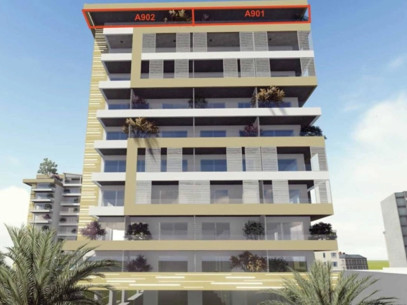 Penthaus 158 m² sa panoramskim pogledom na more i Stari grad – Budva