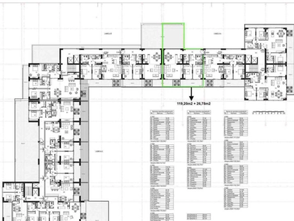 Dvosoban stan 195 m² sa pogledom na more i Stari grad – Budva