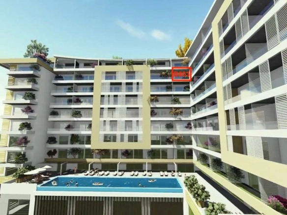 Dvosoban stan 134 m² sa pogledom na more i Stari grad – Budva