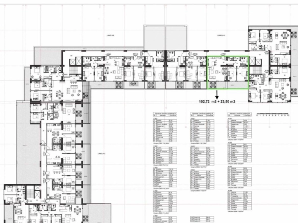 Dvosoban penthaus 126 m² sa pogledom na more i Stari grad – Budva