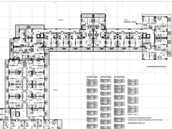 Dvosoban stan 102 m² sa pogledom na more i Stari grad – Budva
