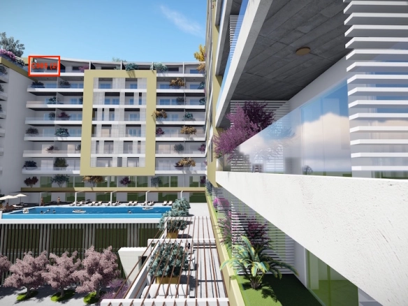 Jednosoban stan 79 m² sa pogledom na more i Stari grad – Budva
