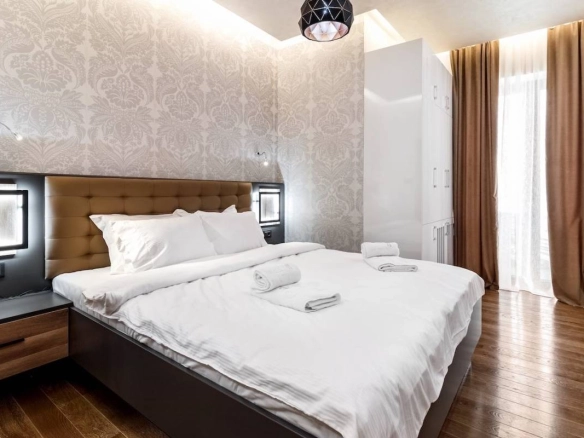 Jednosoban stan 65 m² sa pogledom na more i Stari grad – Budva