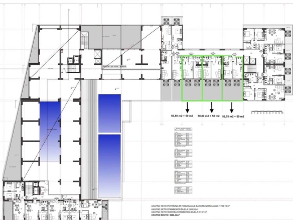 Dvosoban stan 100 m² sa pogledom na more i Stari grad – Budva