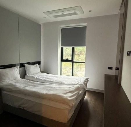 Dvosoban stan 116 m² u novom kompleksu na prvoj liniji do mora – Bečići, Budva