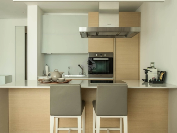 Jednosoban luksuzan stan 95 m² sa pogledom na more, Dukley Gardens – Budva