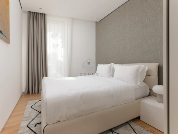 Trosoban luksuzan stan 214 m² sa pogledom na more, Dukley Gardens – Budva