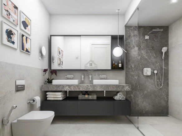 Jednosoban luksuzan stan 94 m² sa pogledom na more, Luštica Bay – Tivat
