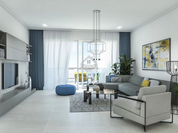 Jednosoban luksuzan stan 94 m² sa pogledom na more, Luštica Bay – Tivat