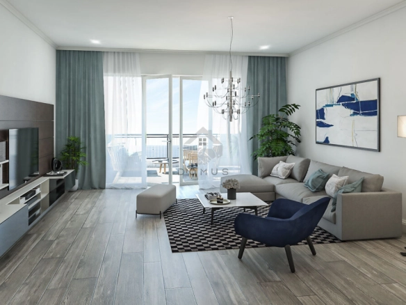 Jednosoban luksuzan stan 94 m² sa pogledom na more, Luštica Bay – Tivat