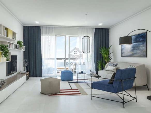 Jednosoban luksuzan stan 94 m² sa pogledom na more, Luštica Bay – Tivat