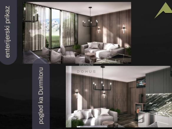 Zemljište 4.000 m² sa glavnim revidovanim projektom, Razvršje – Žabljak