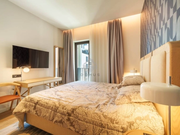 Jednosoban stan 55 m² sa pogledom na more, Tivat