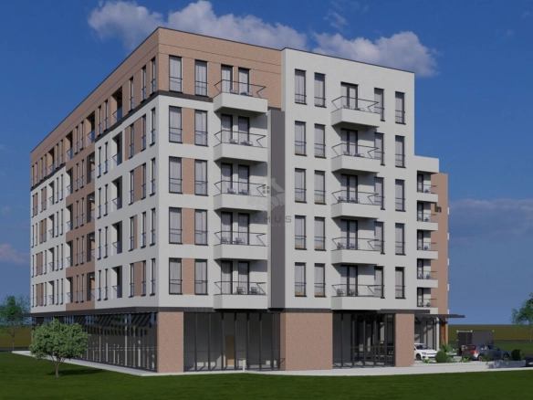 Jednosoban stan 47 m² u izgradnji, Čeluga – Bar