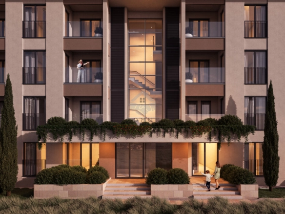 Garsonjera 37 m² u izgradnji, Zabjelo — Urban Residenza, Podgorica
