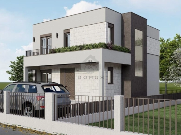 Luksuzna vila 222 m² u izgradnji na placu 500 m², Gornja Gorica – Podgorica