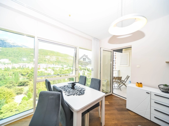 Jednosoban namješten stan 63 m², Tre Canne – Budva